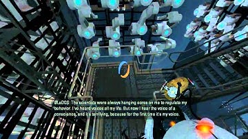 Portal 2 Walkthrough Chapter 9 "The Part Where He Kills You" HD