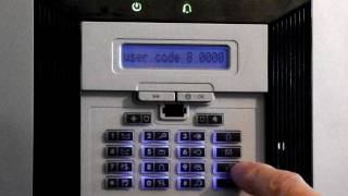 Setting up and Changing User Codes