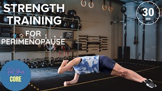 30-Min Full Body Strength Training for Perimenopause/Menopause