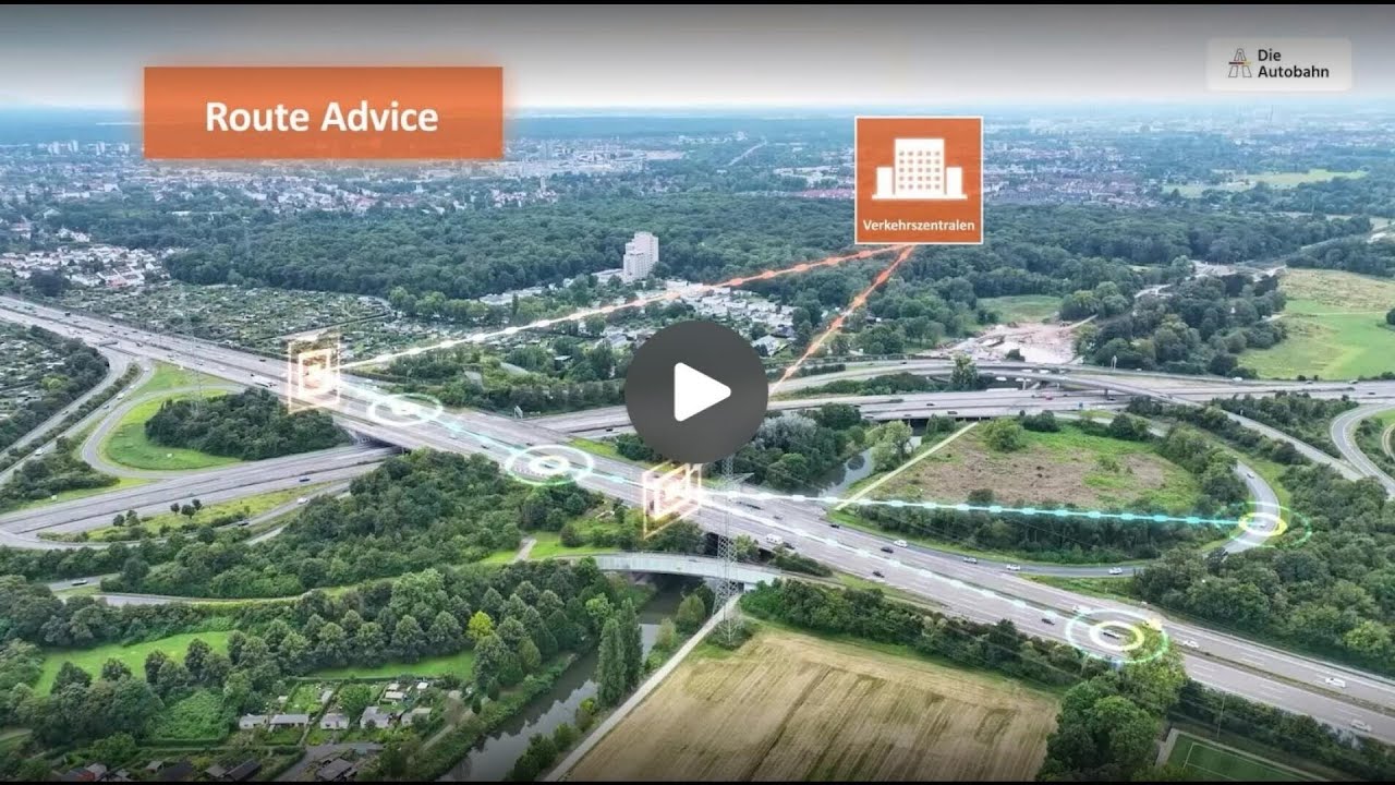 Curated visual reference: Modern Route Advice Reference: C Its Routenempfehlung Route Advice