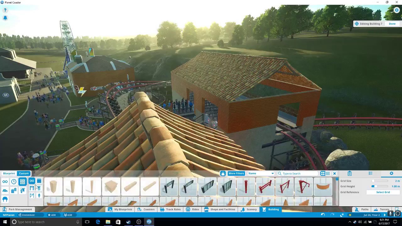 Planet Coaster NFPlanet 5- Hybrid Station