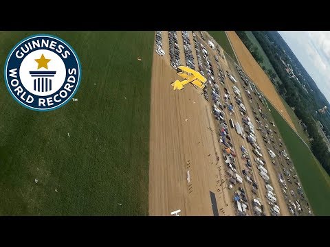RC planes swarm breaks world record – Guinness World Records