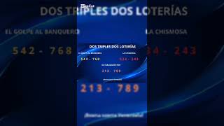 DOS TRIPLES DOS LOTERIAS, SHORT, martes, 10 de diciembre de 2024 DOS TRIPLES DOS LOTERIAS, SHORT, martes, 10 de diciembre de 2024