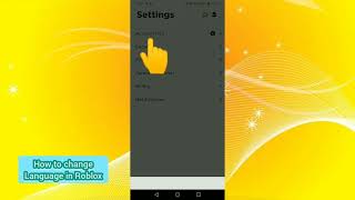 How to change language in roblox (mobile) screenshot 5