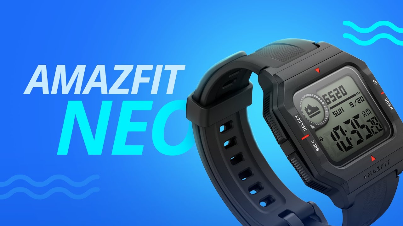 Amazfit Neo - Relógio inteligente - Estilo retro
