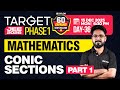 Target JEE 2026 Phase 1 - Mathematics | Conic Sections | Xylem JEE &amp; KEAM 2026
