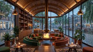 🎷 Jazz in the Rain 🌧️ Relaxing Piano Jazz with Soft Rain Sounds in Peaceful Café Ambience ☕ screenshot 5