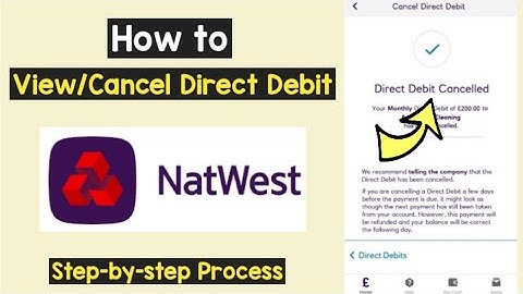 Cancel Direct Debit Natwest App | Stop Automatic Schedule Payment |Cancel Natwest Recurring Transfer