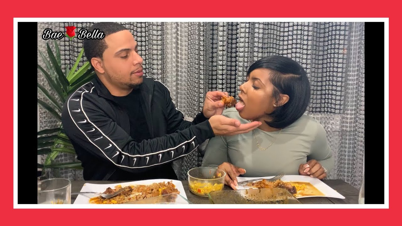 Bloveslife Slurping and Sucking Challenge ⚠️👅💦 | Jamaican Oxtail w/ Rice & Peas Eating Show Prank