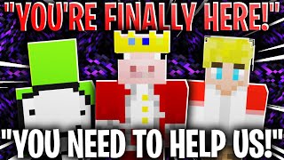 Technoblade JOINS THE DREAM SMP FOR FIRST TIME! (dream smp)