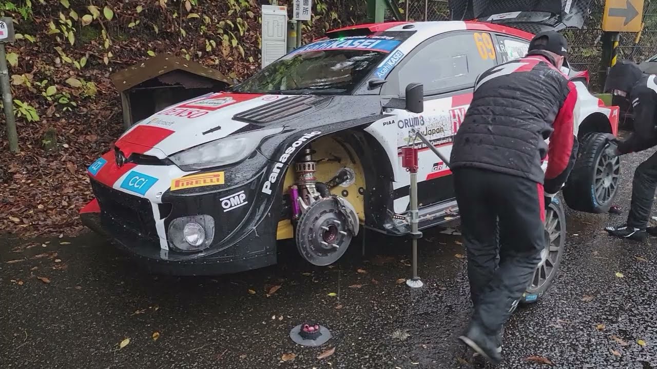 202311 17 WRC  Rally Japan after SS2