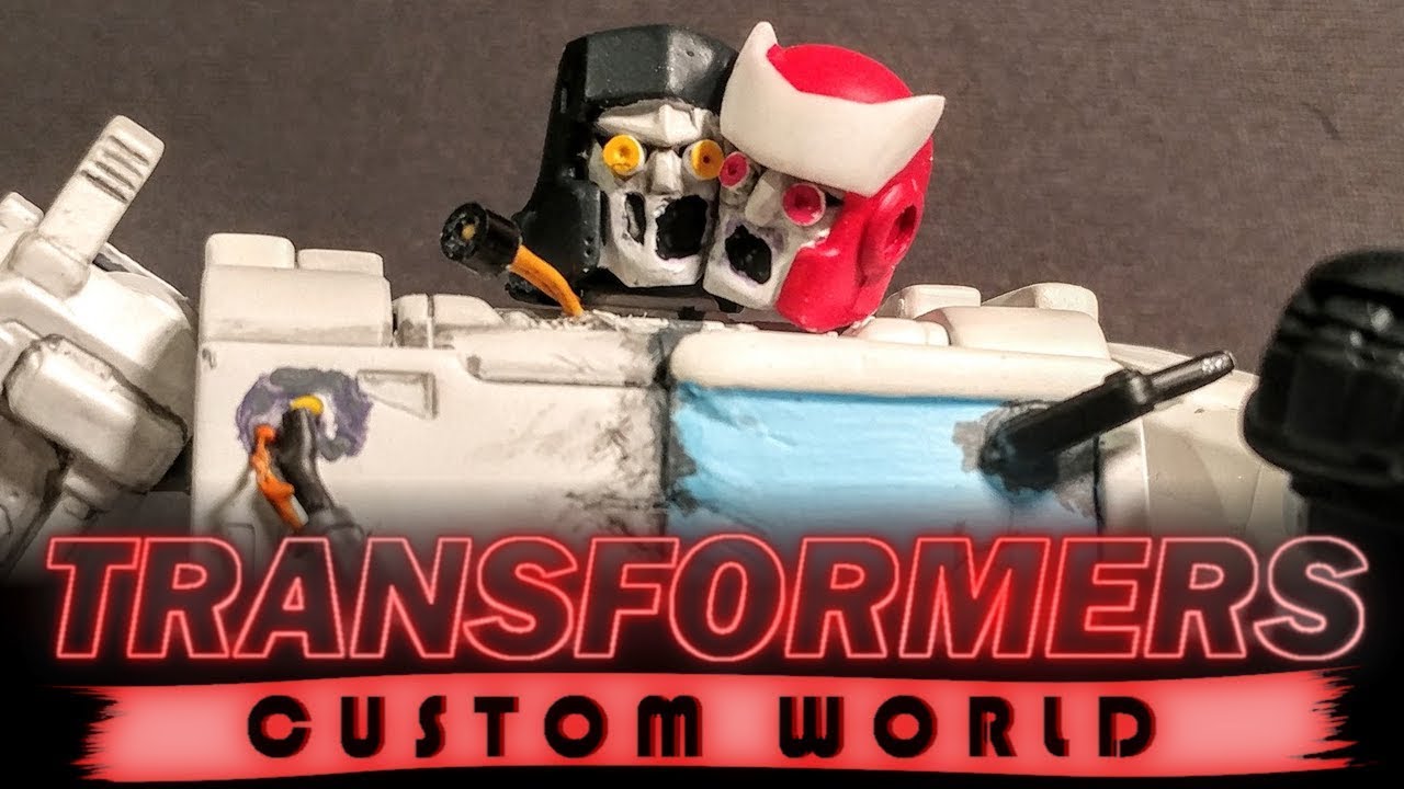 Megatron/Ratchet Fusion, IDW Robots, & More Transformers Custom World