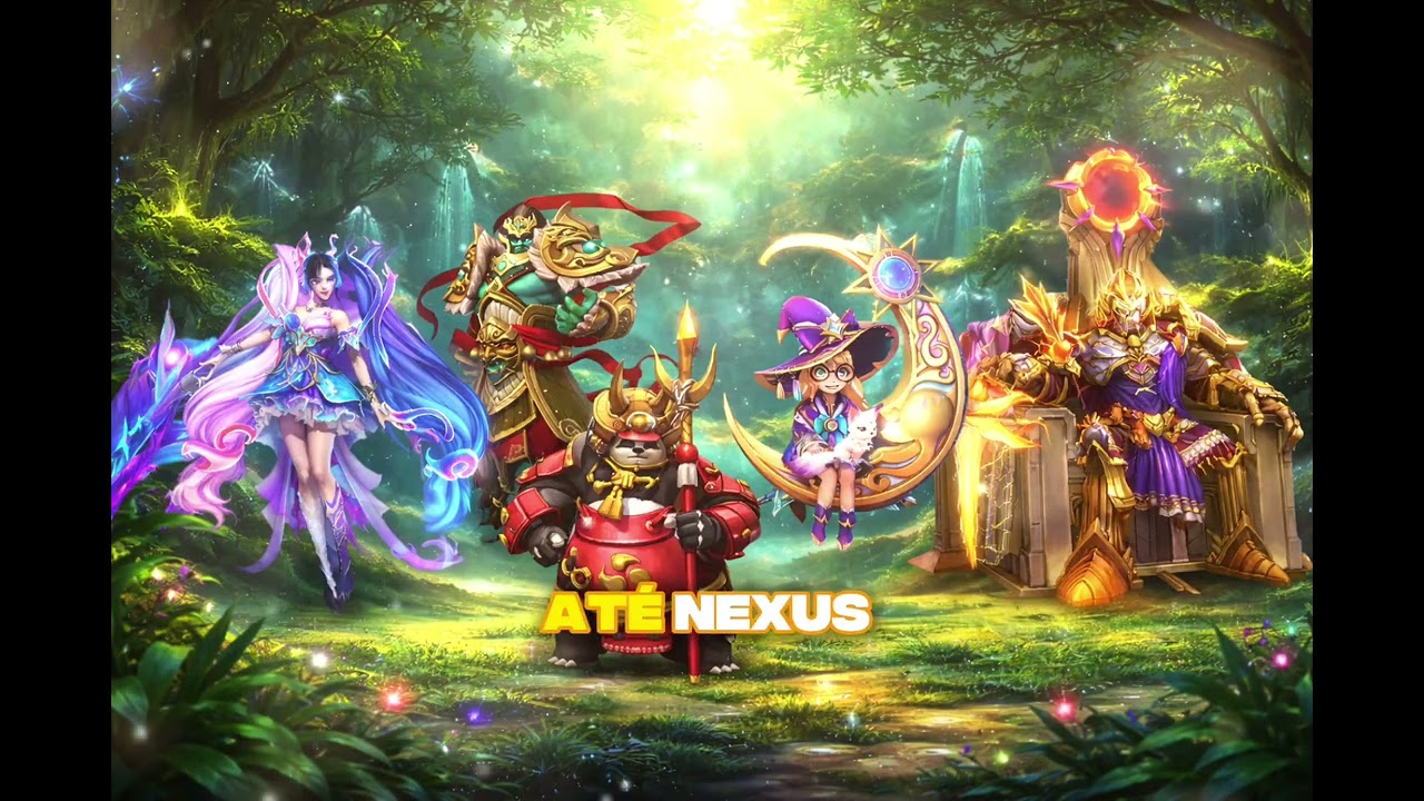 RUSH NO MID-NOVA VERSÃO MOBILE LEGENDS 