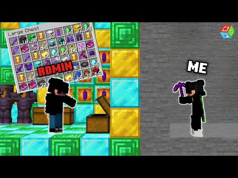 I Raided Admin's Hidden Base in Lifesteal server & This Happened || Block Fun