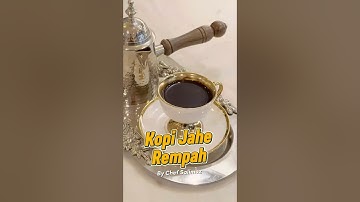 RESEP KOPI JAHE REMPAH KHAS ORANG ARAB UNTUK PERNIKAHAN MAUPUN MAULID NABI #kopirempah #kopijahe