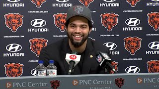 Caleb Williams talks jersey sales, city of Chicago, future with Bears