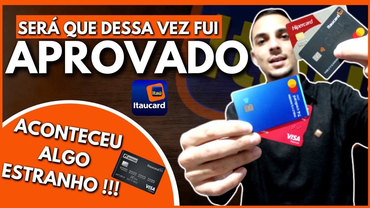 💳BANCO ITAÚ  SOLICITEI UM CARTÃO DE CRÉDITO ITAÚ / SERÁ QUE FUI