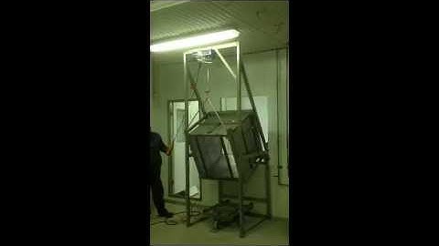Cans unloading stand from autoclave baskets by NextStep