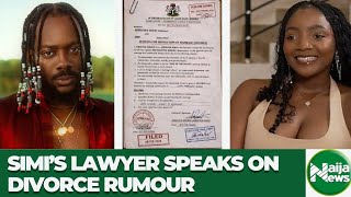 Simi’s Lawyer Finally Addresses Divorce Rumour With Adekunle Gold | Naija News TV