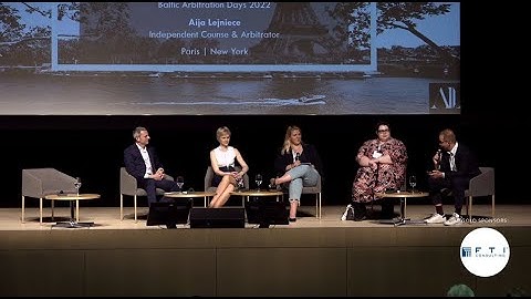 Baltic Arbitration Days 2022 | IT & Legaltech in Arbitration