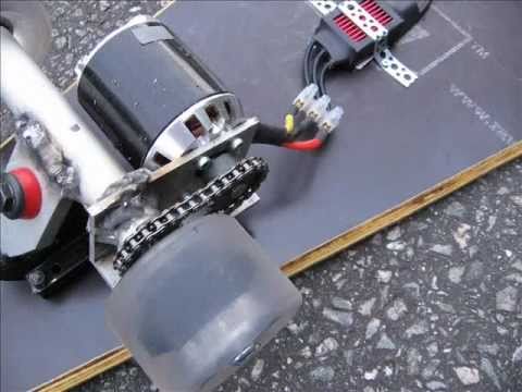 DIY  electric skateboard 1