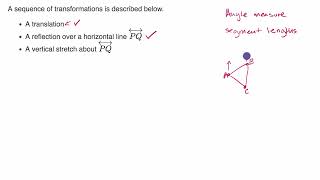 Math High school geometry - Sequences of transformations
