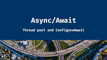 Async/Await in ASP NET Core