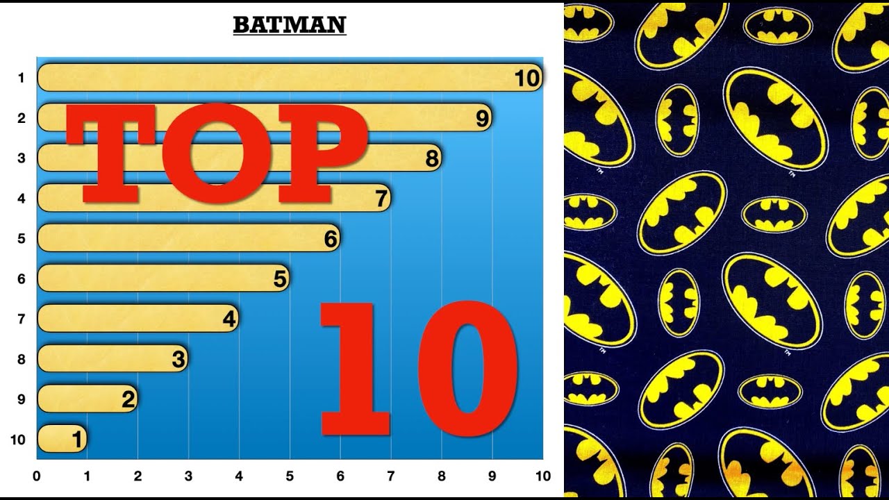 Batman TOP 10 Movies YouTube