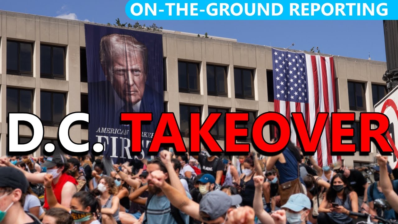 LIVE From STOP TRUMP TAKEOVER Protest in Washington D.C.