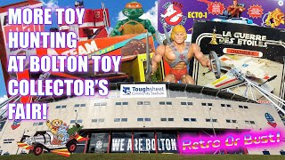 Vintage Toy Hunting at Bolton Toy Collector's Fair Dec 2023 | Retro Or Bust!