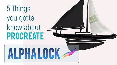 Procreate Alpha Lock Tips and Tricks, how to use Alpha Lock Procreate tutorial with Clipping Mask