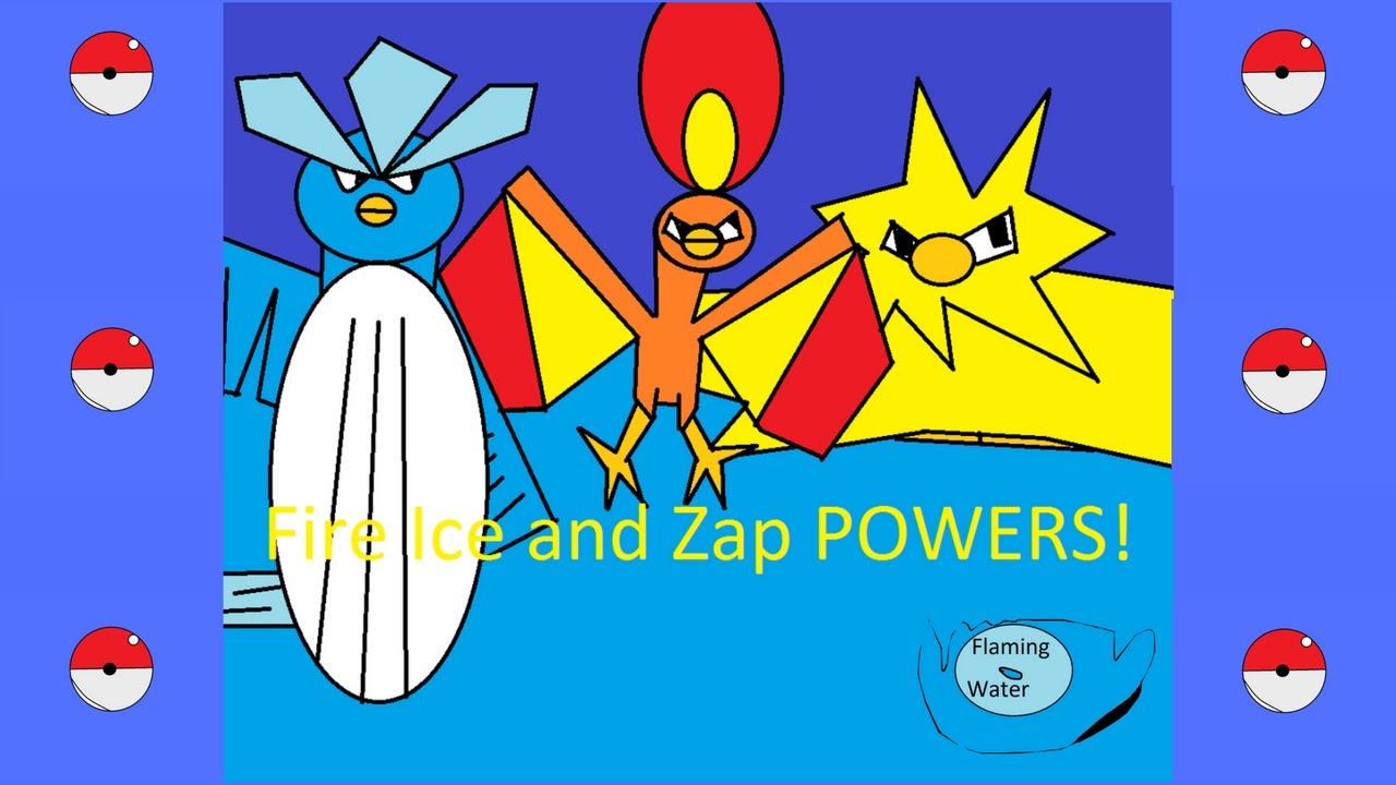 FlamingWater - Fire Ice and zap powers