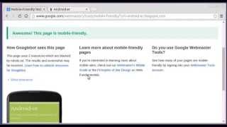 Mobile-Friendly Test for for web pages screenshot 5