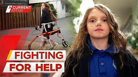 Young girl who survived deadly crash fights for extra help at school | A Current Affair thumbnail