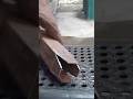 old way square pipes joint #welding #art #shorts #fabrication