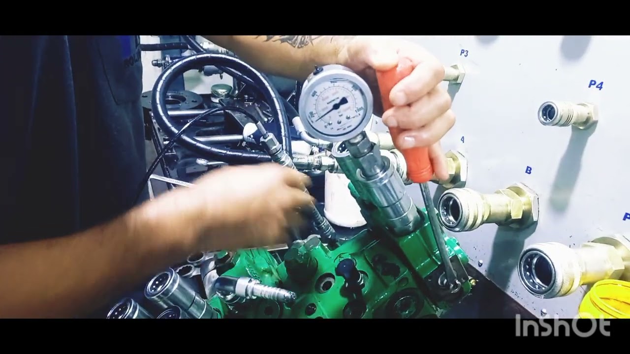 Johndeere 6190 Comando Hidráulico. Diagnóstico de problema .Válvula Compensadora De Pressão.