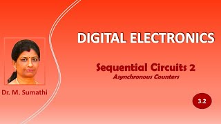 Digital Electronics 3.2 - Sequential Circuits: Asynchronous Counters