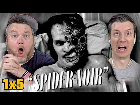 That Origin Story Was Actually GROSS! First Time Watching Spider Noir S1 Eps 5 Reaction