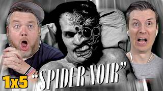 That Origin Story Was Actually GROSS! First Time Watching Spider Noir S1 Eps 5 Reaction