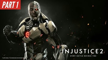 Injustice 2 Gameplay Walkthrough Part 1 BATMAN vs CYBORG | PC 1080P   | 60FPS