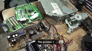 What's Inside Expensive Old Printers? (It's Not Just Junk)