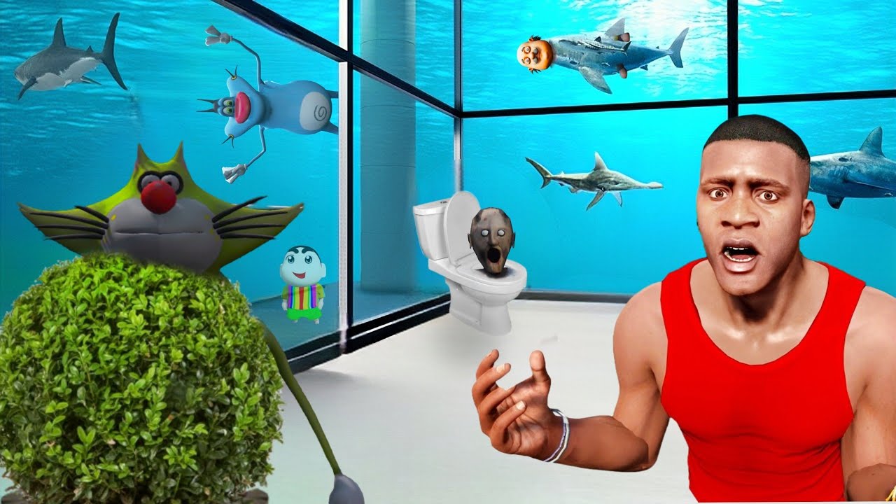 Hide and seek with Oggy and Jack