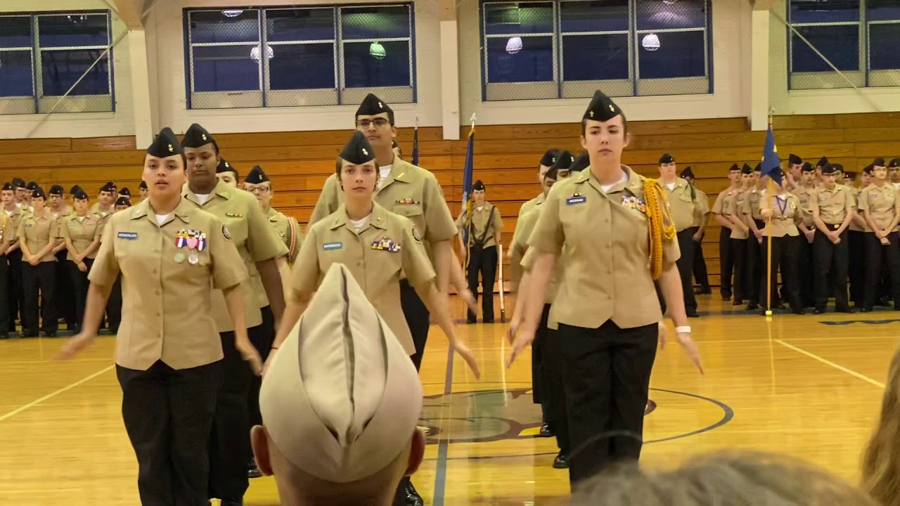 Titusville high school JROTC 20200214 part 5 of 6 YouTube
