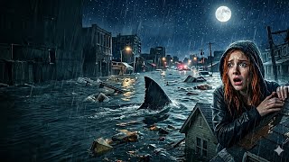 ​जब शहर में घुस आई खूंखार शार्क्स! 🦈 | Shark Storm Survival Story Explained in Hindi