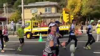 2014 神戸マラソン 小川君とユリちゃん＼(^o^)／