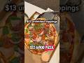 The viral Pizza for $13 #fypシ #viral #youtubeshorts #shorts #short #viral #shortvideo #food #htx
