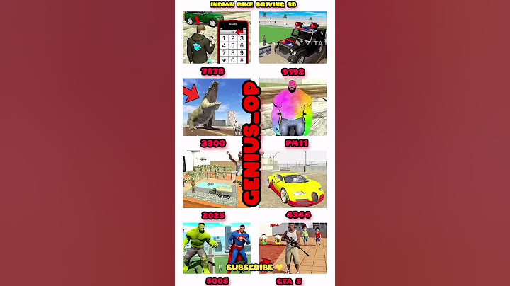 Indian Bike Driving 3D New Cheat Codes Unlocked 🔓😱🔥