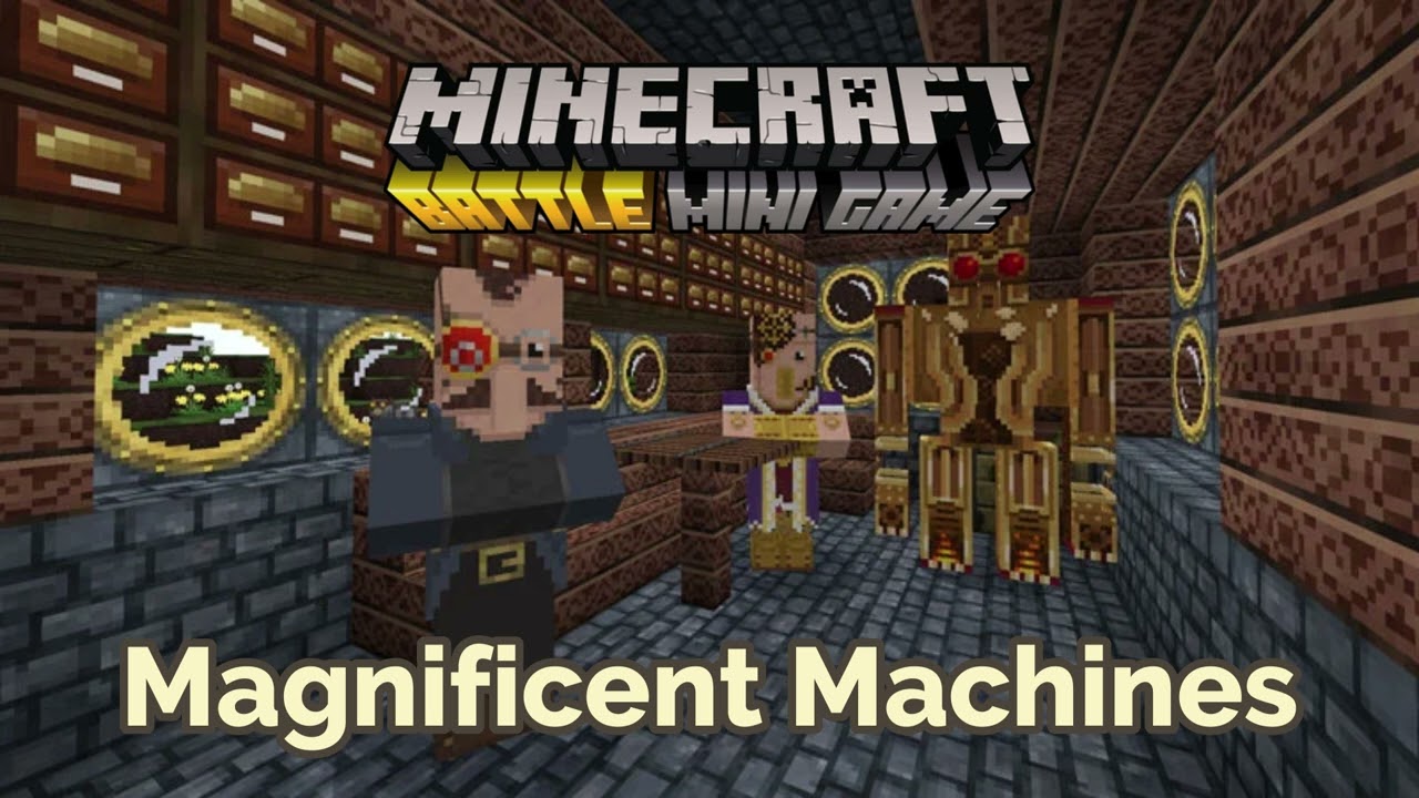 Steampunk Theme (Magnificent Machines) - Legacy Minecraft Console Edition