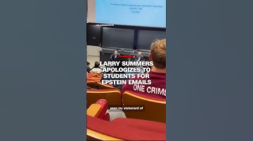 Larry Summers apologizes to students for Epstein emails