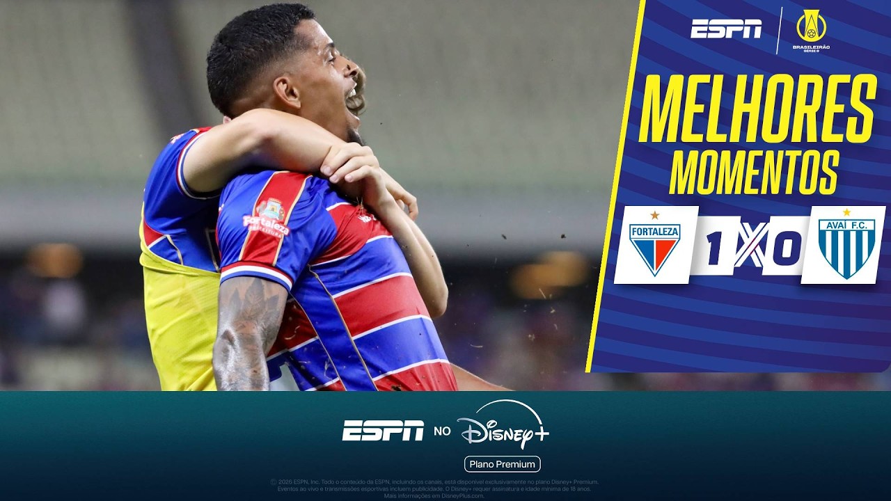 FORTALEZA VENCE O AVAÍ E ASSUME A 3ª POSIÇÃO NA SÉRIE B | MELHORES MOMENTOS